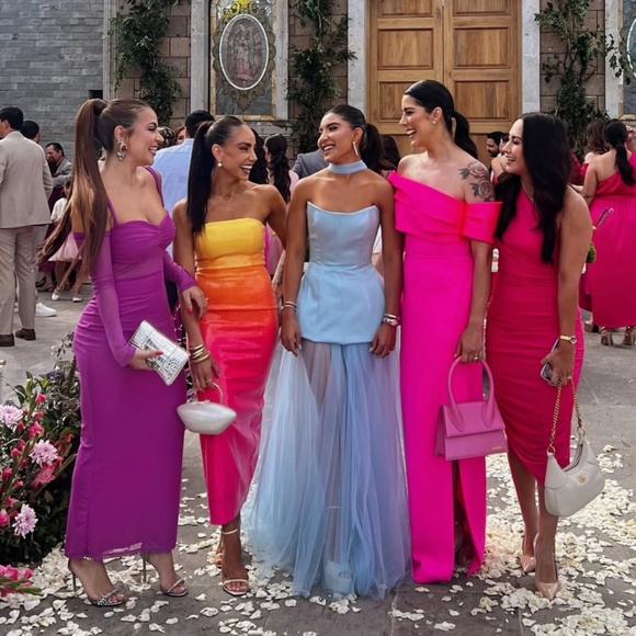 REVOLVE Runaway The Label Lamoura Dress Plum Size Small - Picture 16 of 17